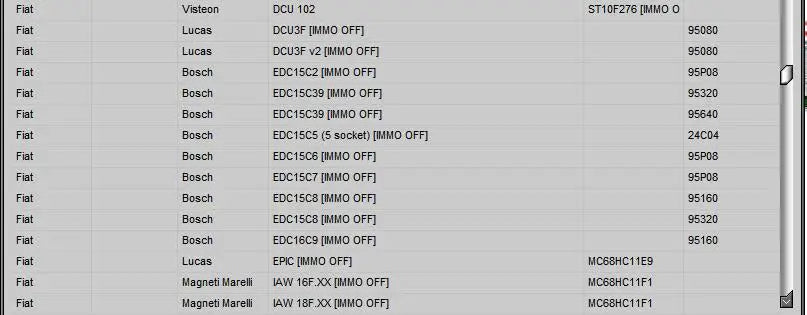 5 in 1 Immo Car Software