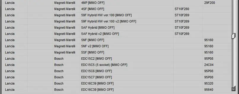 5 in 1 Immo Car Software