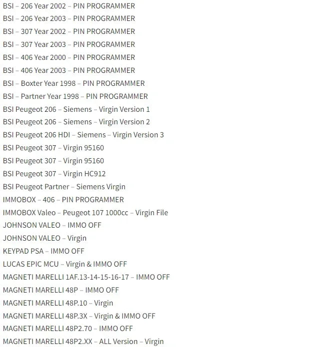 2025 AETOOL v1.3 ECU decoding Virgin/IMMO Remover