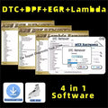 2023 Car accessories tools DPF+EGR hot sell Lambda Remover Full 2017.5 Version Software + Unlock keygen + Install Video