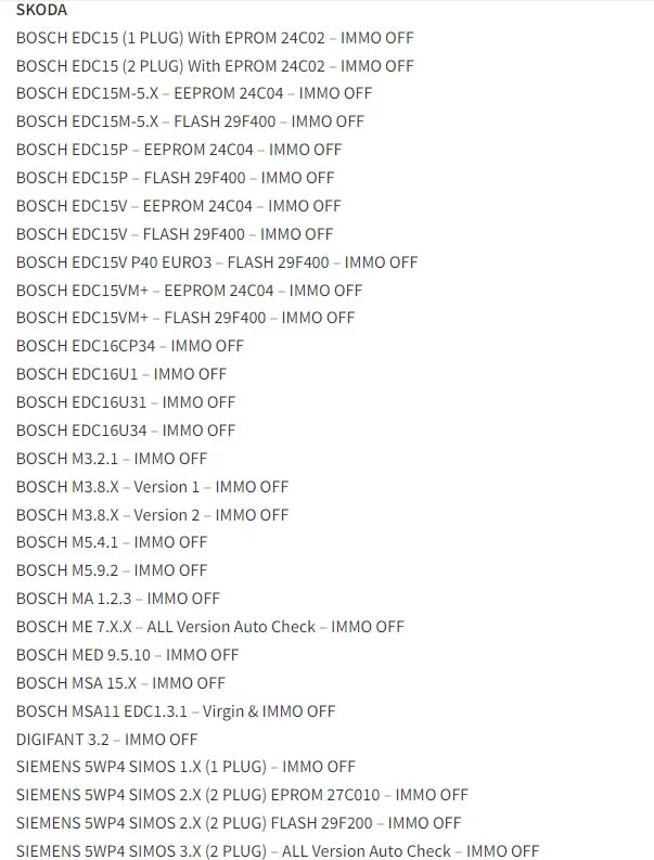 5 in 1 Immo Car Software IMMOFF 17 Immo off 17 Immo Doctor V2.1 AETOOL IMMO REMOVER 1.3 ImmoKiller V1.10 IMMO SERVICE TOOL V1.2