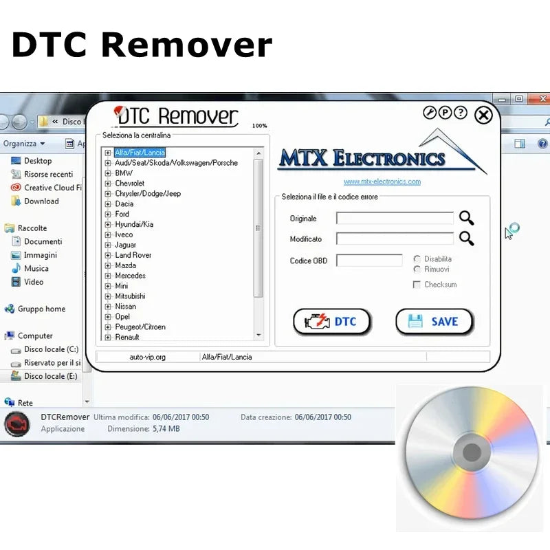 Newest DTC Remover 1.8.5.0 For KESS KTAG FGTECH OBD2 Software MTX DTC Remover 1.8.5 Keygen Full Unlimited Software for Window 7