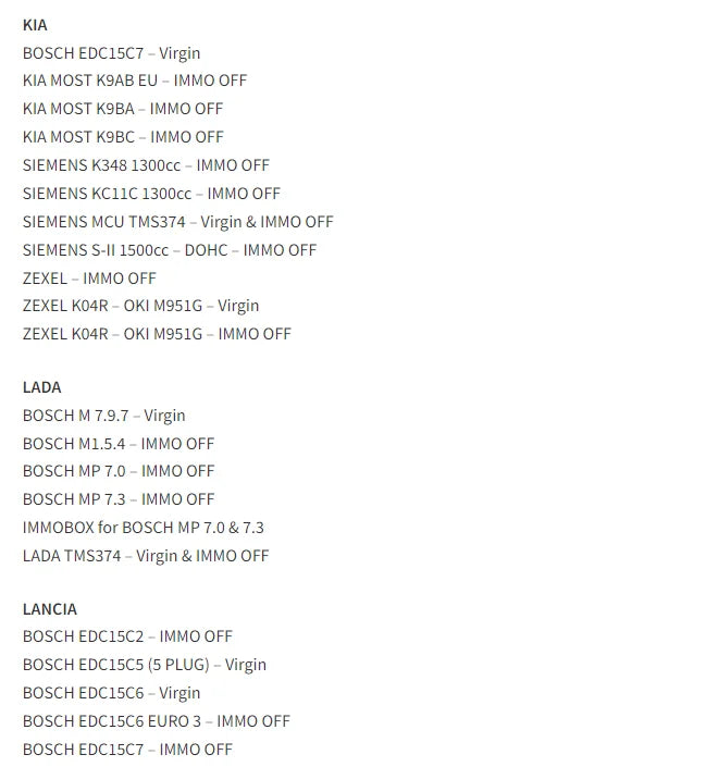 5 in 1 Immo Car Software IMMOFF 17 Immo off 17 Immo Doctor V2.1 AETOOL IMMO REMOVER 1.3 ImmoKiller V1.10 IMMO SERVICE TOOL V1.2