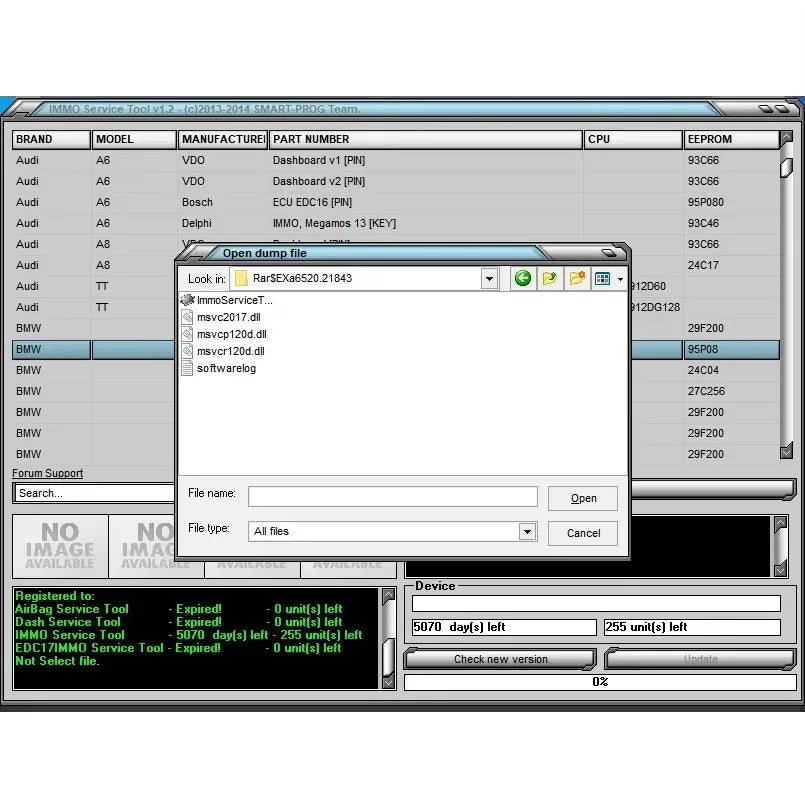 2024 Hot sell ImmoKiller V1.10 New IMMO Off Software v1.1 ECU Programmer IMMO SERVICE TOOL V1.2 Immo Off Software 2 in 1