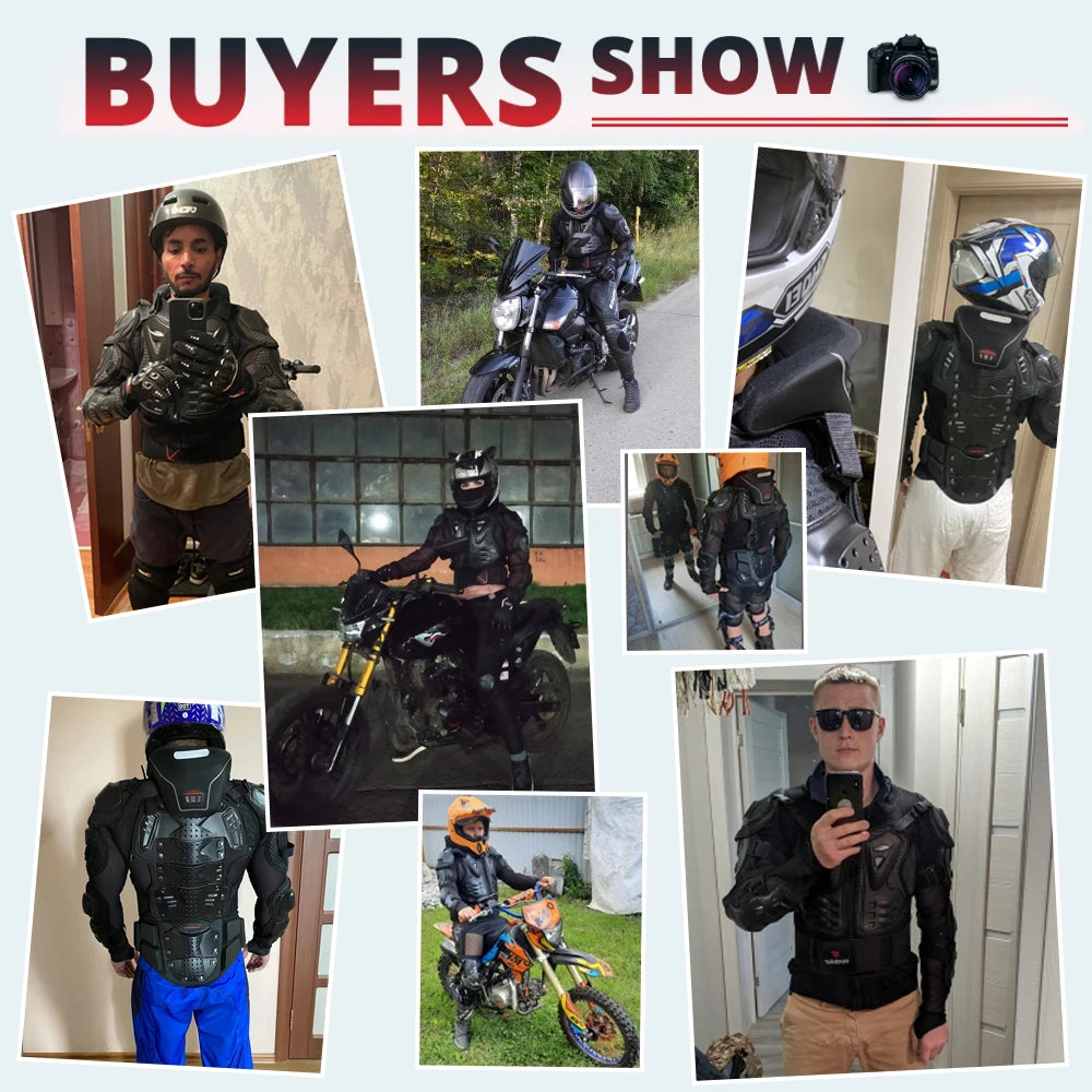 Full Body Armor Protection Jackets Motocross
