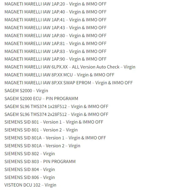 5 in 1 Immo Car Software IMMOFF 17 Immo off 17 Immo Doctor V2.1 AETOOL IMMO REMOVER 1.3 ImmoKiller V1.10 IMMO SERVICE TOOL V1.2