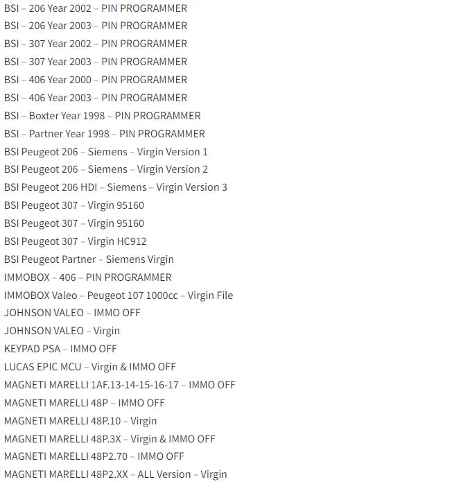 5 in 1 Immo Car Software IMMOFF 17 Immo off 17 Immo Doctor V2.1 AETOOL IMMO REMOVER 1.3 ImmoKiller V1.10 IMMO SERVICE TOOL V1.2