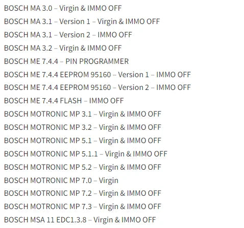 5 in 1 Immo Car Software