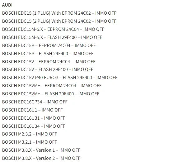 2025 AETOOL v1.3 ECU decoding Virgin/IMMO Remover