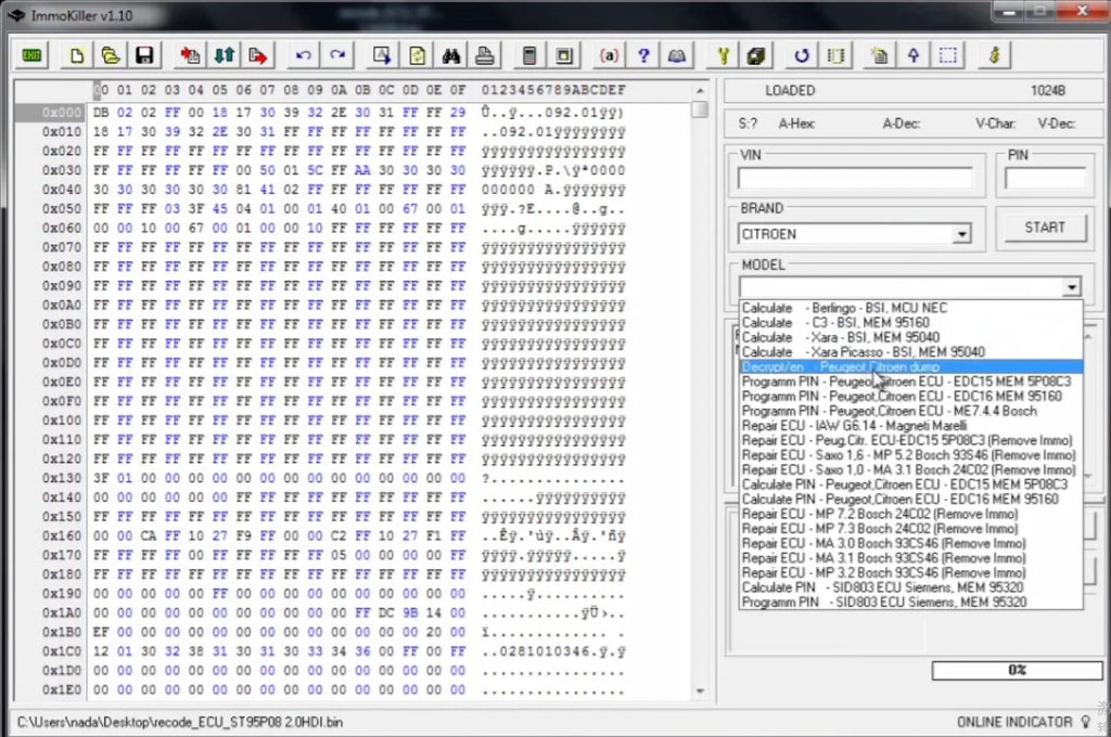 ImmoKiller v1.1, herramienta de coche con Chip, Software alldata 2,0 ECU ECM 3,6, instalación, 2,0