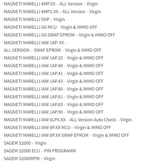 2025 AETOOL v1.3 ECU decoding Virgin/IMMO Remover