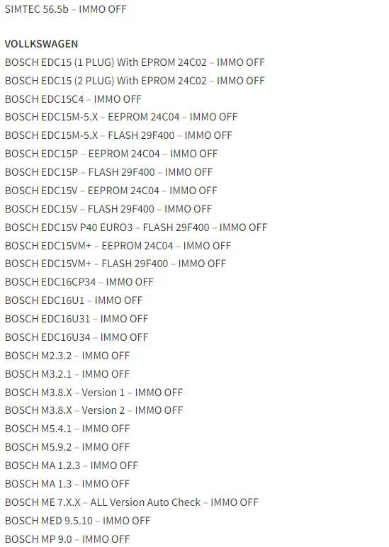 5 in 1 Immo Car Software IMMOFF 17 Immo off 17 Immo Doctor V2.1 AETOOL IMMO REMOVER 1.3 ImmoKiller V1.10 IMMO SERVICE TOOL V1.2
