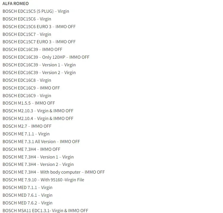 2025 AETOOL v1.3 ECU decoding Virgin/IMMO Remover