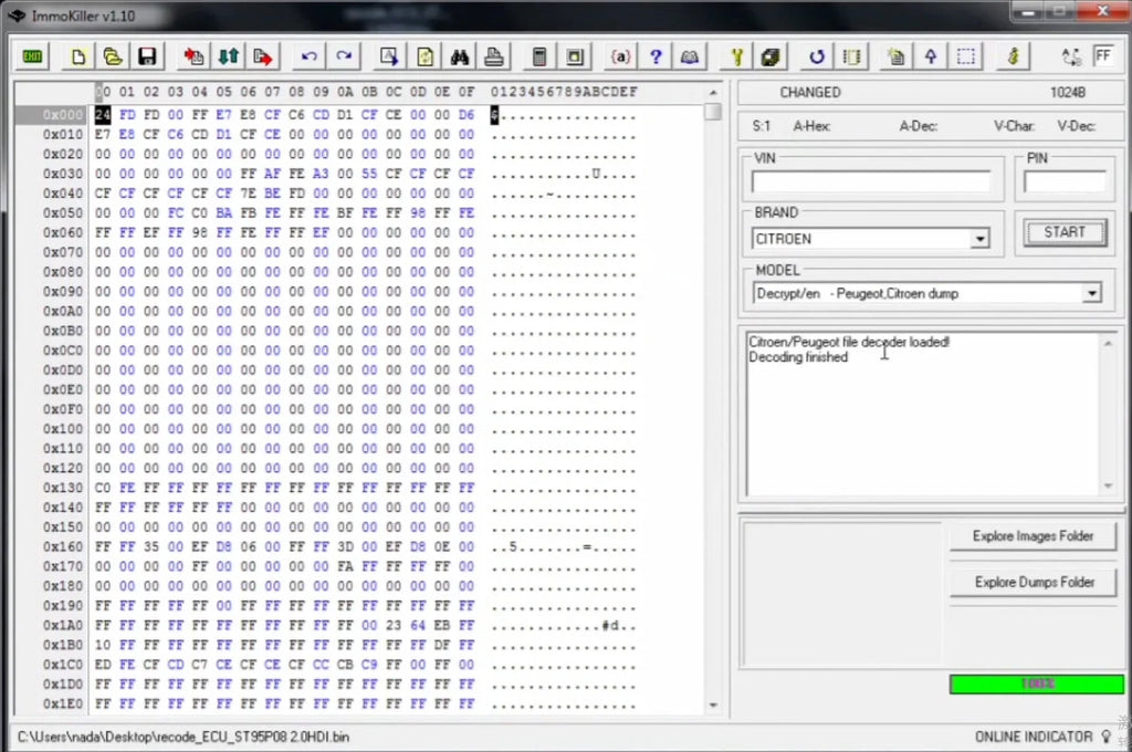 ImmoKiller v1.1, herramienta de coche con Chip, Software alldata 2,0 ECU ECM 3,6, instalación, 2,0