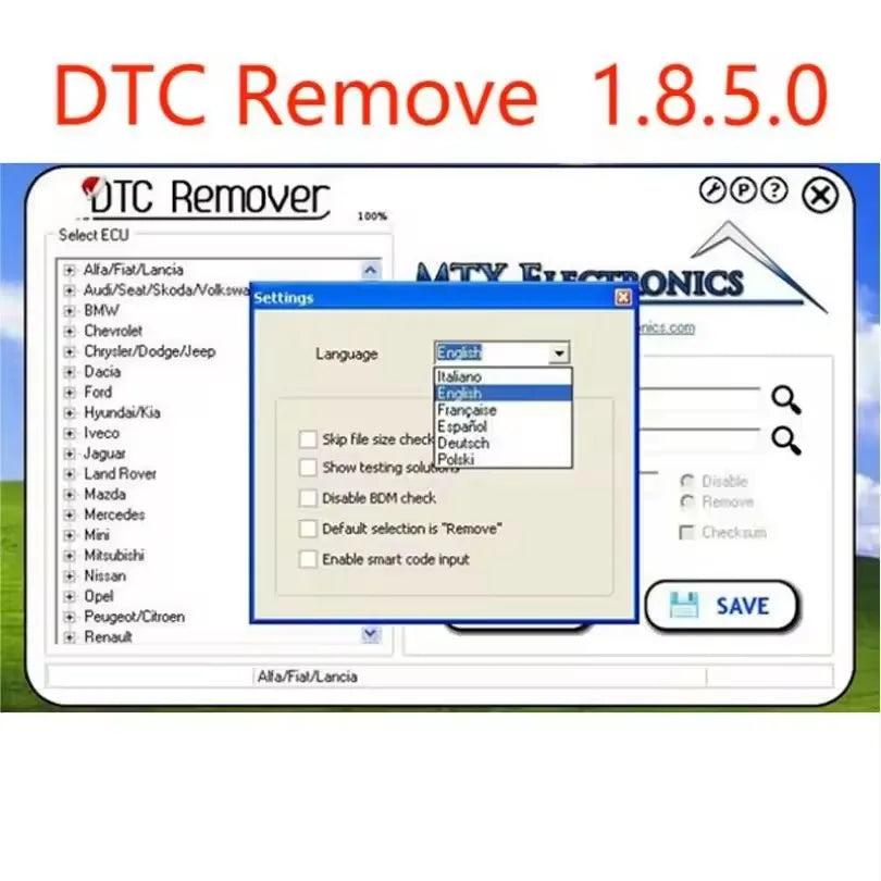 2023 Car accessories tools DPF+EGR hot sell Lambda Remover Full 2017.5 Version Software + Unlock keygen + Install Video